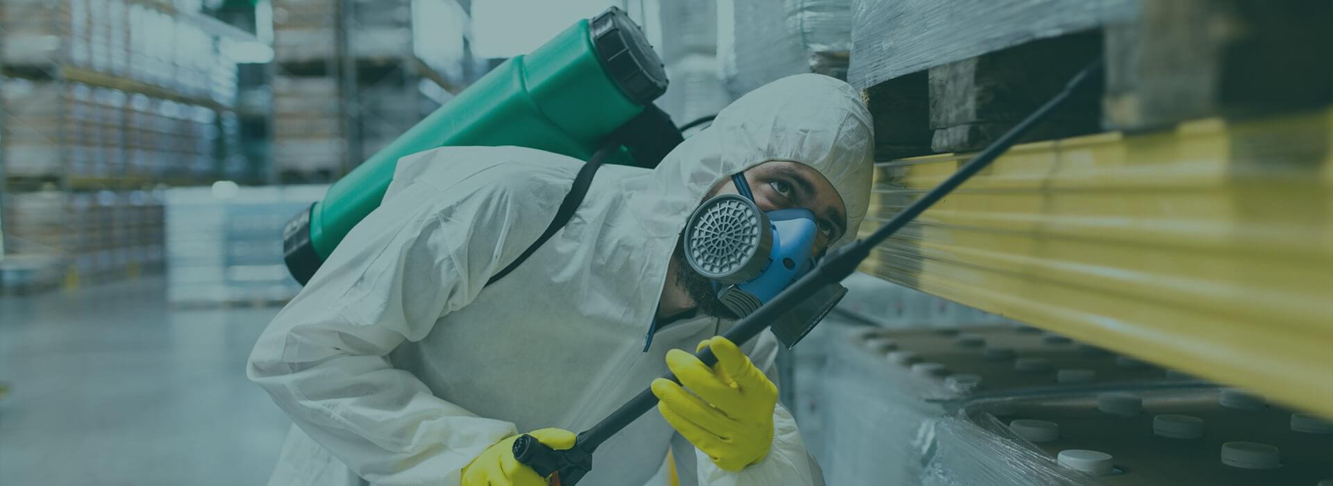 Equipo de trabajo Sanitas Ambiental en accion